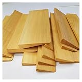 1 Stück Holzschwellenrampe für Roboter, Vakuum-Mobilität, Türeingangsrampe für reibungslose Übergänge, Gehweg und Türstufen (50 x 5 x 1 cm)