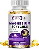 Magnesiumglycinat 500mg Ergänzend, hochabsorbierendes Nahrungsergänzungsmittel für Muskel-, Herz-, Nerven- und Knochenunterstützung, Glutenfrei, Nicht GVO, 120-Kapseln (Magnesium & Vitamin K2&D2)