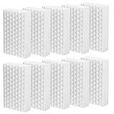 10 Stück Schmutzradierer Schwamm, Putzschwamm Radierschwamm Schmutzradierer Wand, Zauberschwamm Reinigungsschwamm für Haushalt, Küche, Wand, Bad, Böden, Schuhschwamm, Weiß