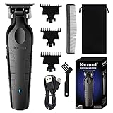 KEMEI 2299 Trimmer, professioneller kabelloser Haarschneider für Herren, elektrischer Bartschneider, Friseur-Haarschneide-Set, Zero Gapped T Blade Trimmer für Männer, KM-2299