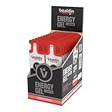 VITALDIN SPORT Energy Gel Caffeine – 24 Gels x 40 g – Energiegel mit Beerengeschmack – 60 mg Koffein & Vitamin B6 – Schnelle Energie & allmähliche Freisetzung – Running, Radfahren & Sport di Ausdauer…