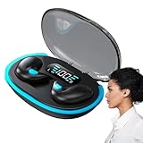 Knochenleitungs-Schlafkopfhörer – kabellose Sport-Kopfhörer, leicht, kabellos, klares Audio-Headset, unsichtbare Ohrhörer für Familie, Freunde, Kollegen