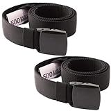 2 PCS Gürtel mit Geheimfach Geldgürtel Herren für Reise Outdoor Sport Sicherer Alltag Abenteuer Geldversteck Reise