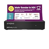 STRONG - Digitaler HD-Satellitenreceiver SRT 7511 - Sat Receiver für ORF inklusive Karte (simpliTV), DVB-S2 Full HD - Dolby Audio - USB & SCART-Anschlüsse - Nur für Österreich - schwarz