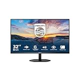 Philips 32E1N3100LA - 32 Zoll Full HD Monitor, eingeb. Lautsprecher, neigbar (1920x1080, VGA, HMDI 1.4) schwarz