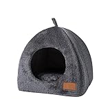 Katzenhöhle- Katzenhaus Für Draußen- Katzenbett Höhle Katzenhaus Outdoor Pet House Mit Abnehmbarem Matte Wasserdichtes Wetterfestes Faltbares Katzenbett Haustierbetten Gemütlicher Untersch 14,2'