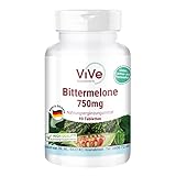 Bittermelone-Extrakt 750mg - 90 Tabletten + Chrompicolinat - vegan - standardisiert auf 10% Charantin | Qualität aus Deutschland von ViVe Supplements