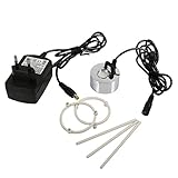 Tyenaza Mini Nebelmaschine Nebler Ultraschall Vernebler, Ändern des Ultraschall Nebelmacher Nebelwasserbrunnen Teich Zerstäuber Luftbefeuchters LED mit Adapter (EU Plug 100-240V)