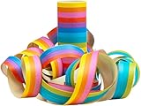 3 Rollen Luftschlangen, 18er/Länge 4 m, 5-farbig gestreift