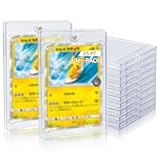 Tolesum 10PCS 35PT Magnetic Card Holder Sammelkarten Hüllen UV-Schutz Kunststoff Harte Kartenhüllen Halter Transparent Karten Sleeves für Yugioh,Magic, MTG, Sportkarten Sammlung