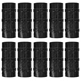 MOTHNUR 30 Kunststoff Gewächshausklemmen UV Beständig Rohrschellen für Folienbefestigung Gartennetz Clips Wetterfest für Gewächshäuser und Garten Sonnenschutz