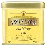 Twinings of London Hochwertiger Schwarzer Tee, Mit Bergamotte Aroma, Earl Grey, 500 gramm