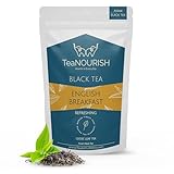 TeaNOURISH English Breakfast Black Tea | Reichhaltiger, robuster & vollmundiger loser Tee | erfrischend & aromatisch | frisch gewonnen direkt aus Herkunft – 100 g