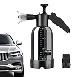 Car Wash Foam Pumpe - 2L Hochdruck-Wasserflasche, Einstellbare Sprühdüse, Manuelle Handspritze, Multifunktionaler Reinigungsbehälter | Garten Bewässerung im Freien Kann Für Automatische Detaillierung