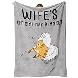 SteadStyle Für Ehefrau vom Ehemann – Ehefrau Geschenke Decke, Ehefrau Geburtstag Geschenkideen, Hochzeitstag Romantische Geschenke für Frau, Valentinstag für Sie