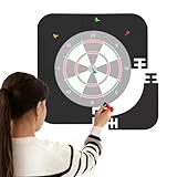 Dartscheibe Schutzring Innerer Kreis Dart Catchring Surround Dartscheiben Umrandung, Leichtes Eva Dart Surround, Innerer Kreis 45.5cm Außenring 64cm