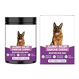 Nahrungsergänzungsmittel für Hunde - Nahrungsergänzungsmittel für trockene Haut des Hundes, kaubare Tabletten für Haustiere zur Erholung für die tägliche Reise zu Hause Fütterung
