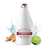 Old Spice Captain After Shave Lotion (100 ml), kühlendes Rasierwasser mit antiseptischer Wirkung, Zitrone, Sandelholz und Seeluft