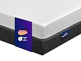 Traumnacht Cozy 7-Zonen Kaltschaummatratze mit hochwertiger Sky-Therm Auflage Öko-Tex Zertifiziert, Härtegrad 3 (mittelfest), 80 x 200 cm, Höhe 19 cm, produziert nach deutschem Qualitätsstandard