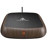 MQFOUR Tassenwärmer, Elektrischer Kaffeewärmer mit 3 Temperaturein Bis Zu 75 ℃, 6H Automatische Abschaltungf Wachskerzenwärmer für Kaffee, Tee, Kerzenwachs