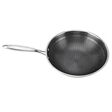 Spülmaschine Safer Edelstahl -Pfanne mit Energiesparendem Verbundboden (30cm)