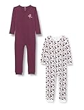 NAME IT NBFNIGHTSUIT 2P Zip Prune Purple NO 13192805, Prune Purple, 104