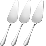 tiokin Tortenheber Set Edelstahl,3 Stück Kuchenschaufel Edelstahl Poliert Tortenschaufel Kuchenmesser Mit Gezackten Kanten,Tortenmesser Set Für Küchen Restaurants Partys