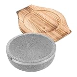 Holibanna 1 Set Tragbare Reis Servierschüsseln Und Bibimbap Schüssel Aus Stein Töpfe Aus Ton Für Schüsseln Traditionelles Essgeschirr Kochen Speckstein Steingut Steinschüssel