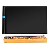 Homealexa BBQ Grillmatte für Gasgrill 40x300cm Übergroße Zuschneidbar Jede Größe Grillplatte Wiederverwendbar Backpapier Antihaft Teflon Backfolie PFOA-frei für Gasgrill Holzkohle Backofen Weber Grill
