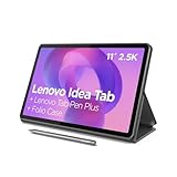 Lenovo Idea Tab – Tablet mit Touchscreen, integrierter IA 11 Zoll, 2,5 K, 90 Hz (MediaTek Dimensity 6300, 8 Kerne, RAM 8 GB, UFS 2.2 128 GB, Android 15, Wifi5 + Bluetooth) Tab Pen + Schutzhülle Folio