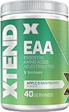 XTEND EAAs 40 servings for Hydration and Fitness Performance | Hydrate, Repair, Recover | 9 Essential Amino Acids + Added Electrolytes | Apple and Raspberry