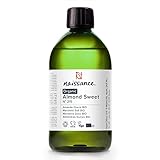 Naissance Süßes Mandelöl BIO (Nr. 215) 450ml – 100% Natürlich, BIO zertifiziert, Kaltgepresst, vegan, hexanfrei, Gentechnikfrei Ideal für Massagen, Haut– und Haarpflege.