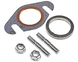 2EXTREME Auspuffdichtung Set/Auspuff Stehbolzen Krümmer Dichtung kompatibel für Roller, Motorrad