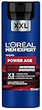 L'Oréal Men Expert XXL Gesichtspflege gegen Falten für Männer, Anti-Aging Feuchtigkeitscreme für matte Haut, Gesichtscreme für Herren mit Hyaluronsäure, Power Age, [Amazon Exclusive], 1 x 100 ml