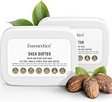 Essencetics 1kg BIO Sheabutter Seifenbasis zur Seifenherstellung - SLES Frei - Glycerinseife Rohseife zum Seifengießen - Seife Selber Machen mit Seifenblock - Melt and Pour Soap Base