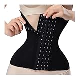 LYHYDMA Postpartum belly wrap Shapewear for Frauen Bauchkontrolle Body Shaper Reißverschlussgürtel Taillentrainer Bandage Abnehmen Workout Taillenmieder Korsett(Black,4XL(waist 91-96 cm))