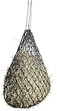 Kerbl Heunetz Heuraufe Beschäftigungsnetz Heusack Futternetz, Engmaschig 5x5 cm Schwarz