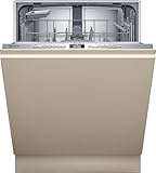 NEFF S153ITX01E, N 30, Smarter Geschirrspüler Vollintegriert 60 cm, Besteckschublade, Flex I Korbsystem, Favoriten Programm, starke Reinigungsleistung, Open Dry automatische Türöffnung, Aqua Stop