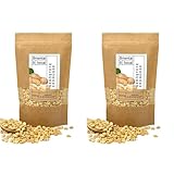 Oriental & Local Erdnüsse 500g - Erdnüsse Geröstet und Ungesalzen - Erdnüsse Naturbelassen - 100% Naturprodukt - Nüsse Großpackung 0,5kg (Packung mit 2)