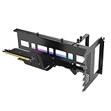 OAJABBGE PCIe X16 Grafikkarte Vertikale Halterung GPU PCI E 4 0 16x Adapter Verlängerung Kabel GPU Lenkung Halterung