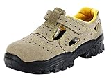 Cofra NT040-000.W43 NEW BRENTA S1 P SRC Sicherheitssandalen, Beige/Orange, Größe 43