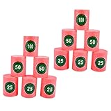 JUMPLAWN 12 Stück Teiliges Eva Zielscheiben Leichte Langlebige für Outdoor spielwaren Präzises Schießtraining Robust und Verschleißfest für Drinnen und Draußen