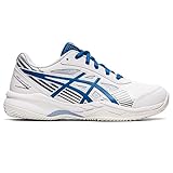 ASICS Gel-Game 8 GS Clay/OC Sneaker, White/Lake Drive, 39 EU