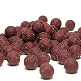 Carpline24 Futterboilies Robin Red Knoblauch 20 mm, 5 kg - Boilies zum Anfüttern von Karpfen, Köder für das Karpfenangeln, Angelfutter sinkend mit Lockstoff
