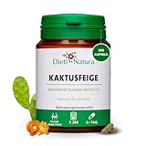 Dieti Natura 200 Kapseln Nopal – Fett- und Zuckerbinder zur Gewichtskontrolle – Nopal für Sättigung und Stoffwechselbalance – Natürlicher Nopal zur Verdauung und Herzgesundheit