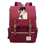 Gogoyang rucksack Volleyball Teenage Anime Peripheral Bedruckter Jugend-Studenten-Freizeit-Reiserucksack für Männer und Frauen