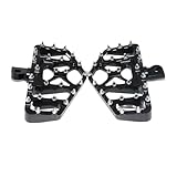 YQZGRD Fußrasten Motorrad Fußrasten Breite Fußstütze Pedale Für Softail Sportster XL883 1200 Touring Dyna Fatboy FXDF