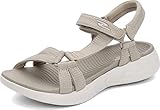 Skechers Damen 15316 Outdoor Sandals, beige, 39 EU