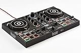 Hercules DJControl Inpulse 200 – DJ controller - 2 Decks mit 8 Pads und Soundkarte