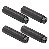 ibasenice 4 Stück Mountainbike Pegs aus Robuster Aluminiumlegierung rutschfeste Hinterrad Fahrrad Pegs für Stunts und Training